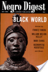 <p>Launched in 1942 as an African American answer to <em>Reader’s Digest</em>, the Chicago-based <em>Negro Digest </em>was the first of several popular black periodicals founded by John H. Johnson, later the publisher of <em>Ebony </em>and <em>Jet. </em>Revived in the 1960s, the<em> Digest </em>exchanged its original good-news policy for a more combative Pan-Africanist stance under the editorship of Hoyt Fuller. Its revised title, <em>Black World</em>, reflected Fuller’s embrace of the vision and terminology of the Black Power movement. The FBI kept a file on the magazine during both of its incarnations, scrutinizing its contents from 1942 to 1975.</p>